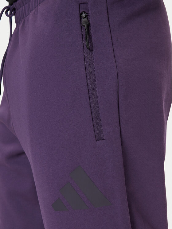 adidas adidas Sportinės kelnės Z.N.E. JW4726 Violetinė Loose Fit