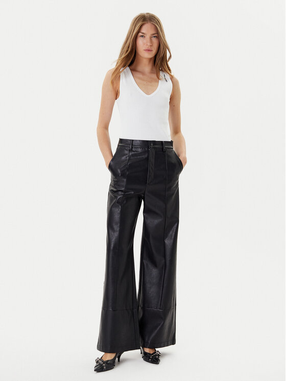 KARL LAGERFELD KARL LAGERFELD Top A3W17005 Biały Slim Fit