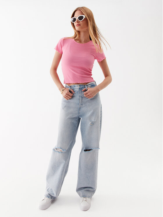 ONLY ONLY T-särk Emma 15201206 Roosa Regular Fit