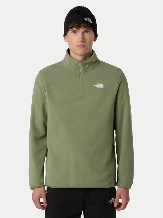 The North Face The North Face Fleecejacke Glacier NF0A8D0Q Grün Regular Fit