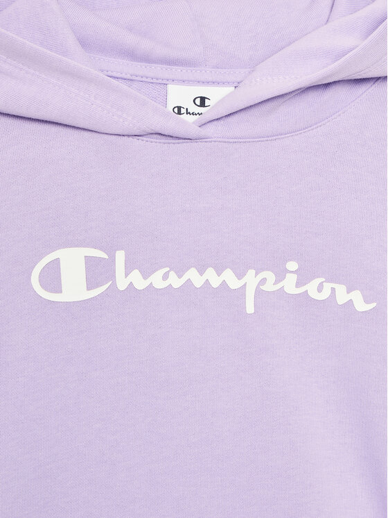 Champion Champion Bluza 404601 Fioletowy Custom Fit