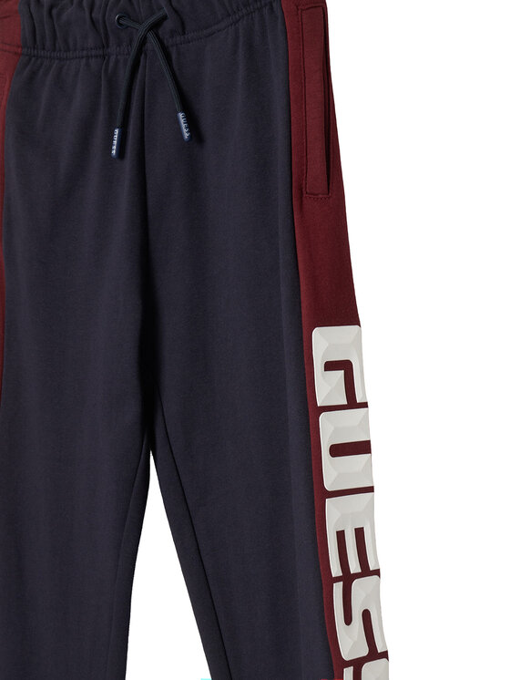 Guess Guess Pantaloni da tuta L6RB01 KA6R4 Blu scuro Regular Fit