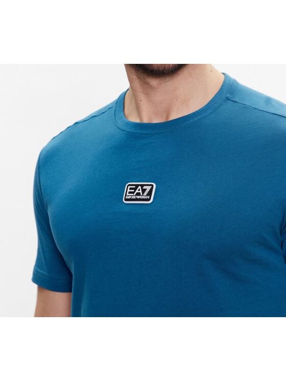 EA7 Emporio Armani EA7 Emporio Armani Tričko 3RPT05 PJ02Z 1534 Tmavomodrá Regular Fit