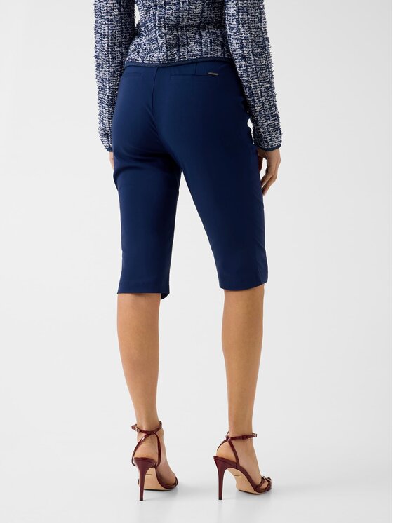 Guess Guess Spodnie materiałowe 183180 Niebieski Classic Fit