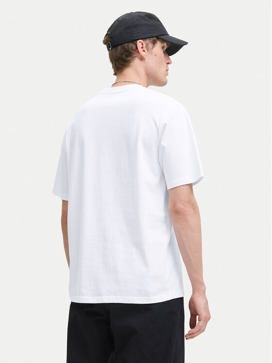 Jack&Jones Jack&Jones Majica Soho 12278787 Bela Relaxed Fit