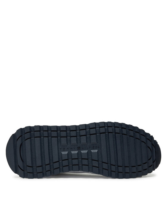 Tommy Hilfiger Tommy Hilfiger Sneakersy New Runner Eva Mix Lth Flag FM0FM05453 Biały