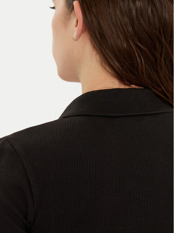 Lacoste Lacoste Tricou polo DF5377 Negru Slim Fit