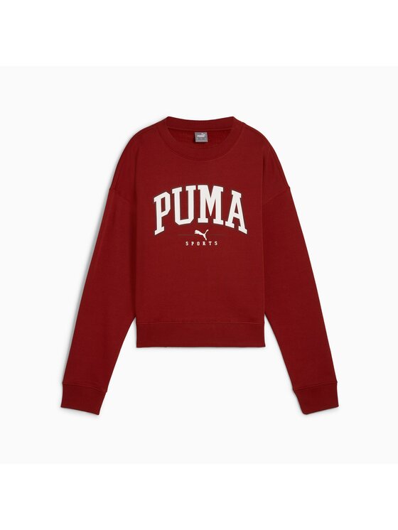Puma Puma Bluza 681539 Czerwony Regular Fit