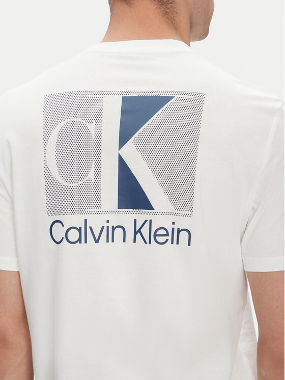 Calvin Klein Calvin Klein Tricou LV04RC853G Alb Regular Fit
