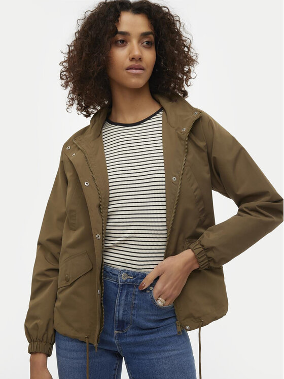 Vero Moda Vero Moda Átmeneti kabát Siri 10301420 Barna Regular Fit