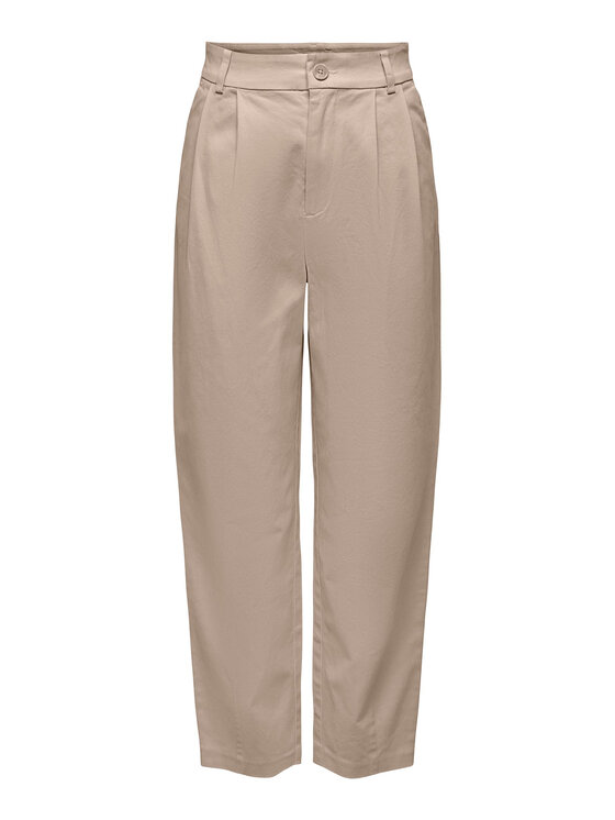 ONLY ONLY Chinos kelnes 15263908 Pilka Balloon Fit