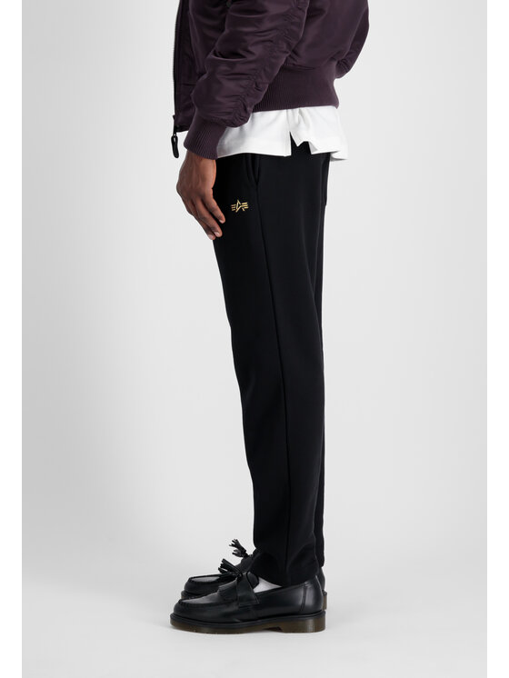 Alpha Industries Alpha Industries Joggery 3D Small Logo Jogger Czarny Regular Fit