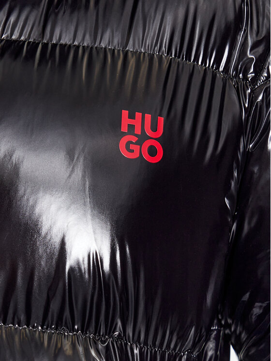 HUGO HUGO Žieminė striukė Biron 50496280 Juoda Regular Fit