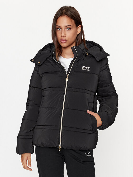 Női Télikabát EA7 Emporio Armani, Méret: XS, Fekete, 6RTB09 TNDAZ 0200