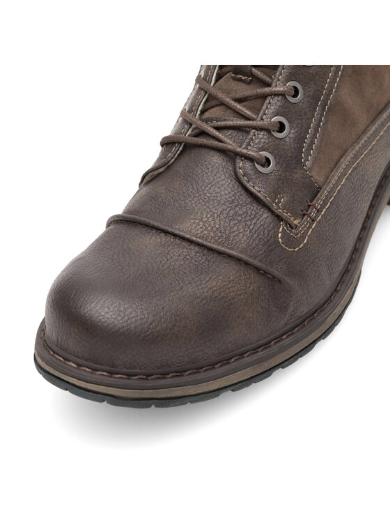 Mustang Mustang Schnürschuhe 4157-605 Braun