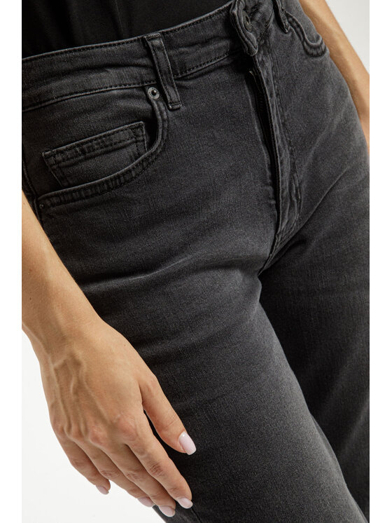 Cross Jeans Cross Jeans Jeansy P 476-054 Czarny Straight Leg