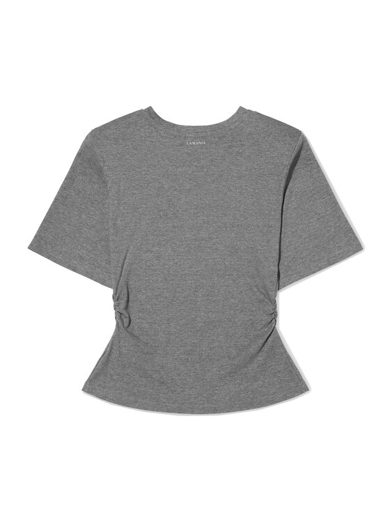 La Mania La Mania T-Shirt LOGAN 2 Šedá Classic Fit