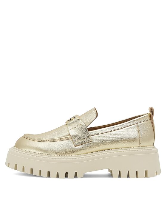 Eva Minge Eva Minge Loafersy SARAH-8049 Złoty
