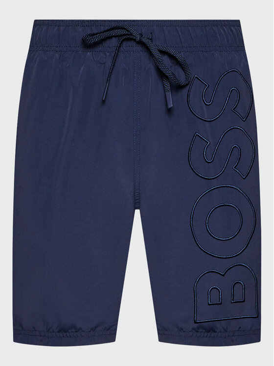 BOSS Boss Plavecké šortky Whale 50469329 Tmavomodrá Regular Fit