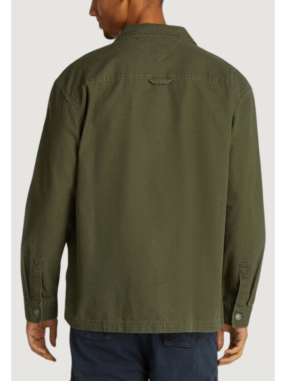 Tommy Jeans Tommy Jeans Camicia DM0DM20236 Verde Casual Fit