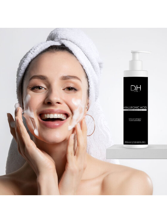 Dr H Dr H Oczyszczający żel z kwasem hialuronowym DR H 200 ml Żel