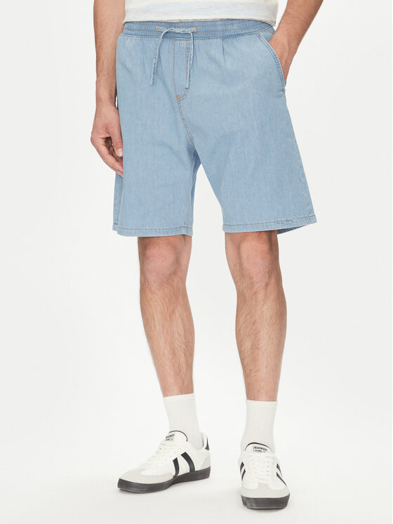 Jack & Jones Jack & Jones Džínové šortky Tony 12270251 Modrá Relaxed Fit