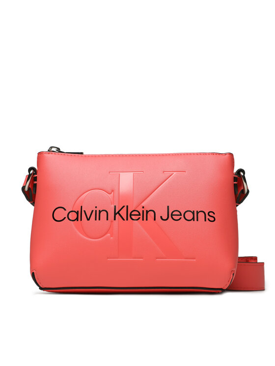 Geantă Calvin Klein Jeans Sculpted Camera Pouch2I Mono K60K610681 Coral