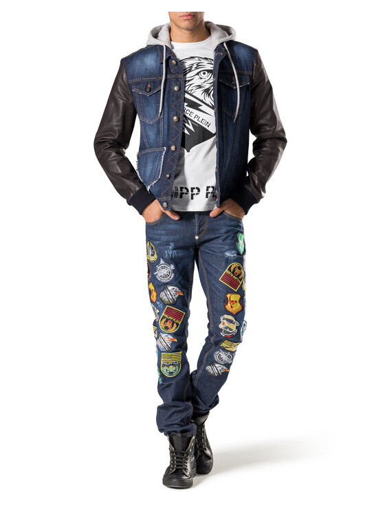 PHILIPP PLEIN PHILIPP PLEIN Jeans 30755 Blu Straight Fit