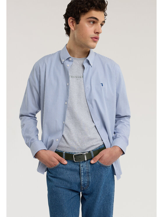 Trussardi Trussardi Koszula 5029N000036N0RC Niebieski Regular Fit