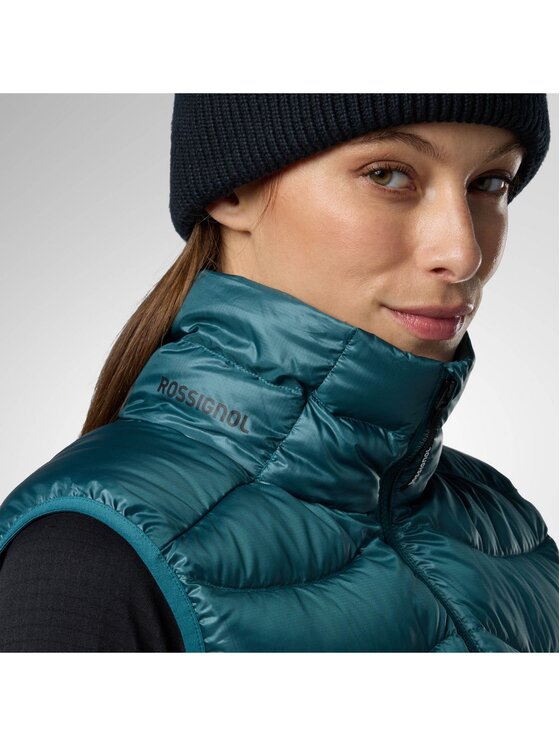 Rossignol Rossignol Kamizelka W Verok Down Vest Zielony Regular Fit