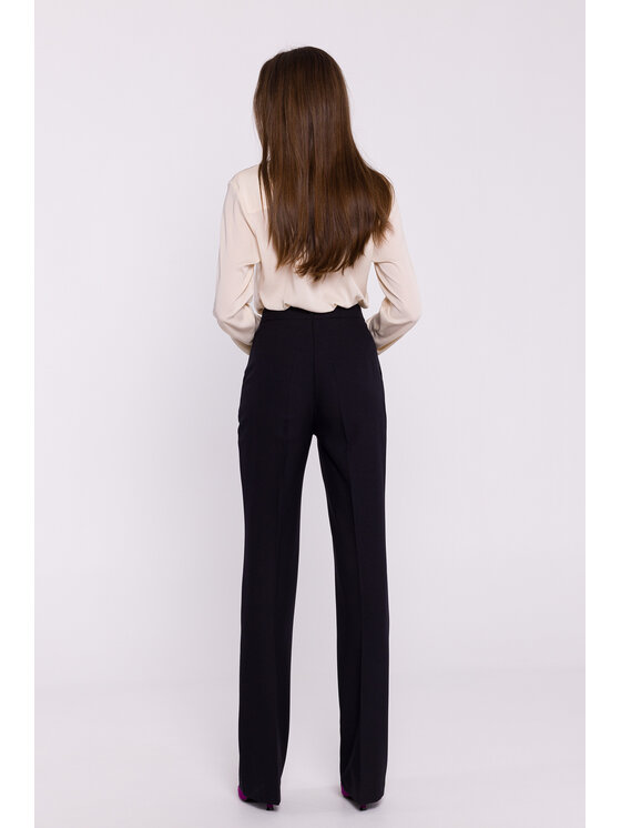 Stylove Stylove Bavlnené nohavice S371 Čierna Ladies Fit