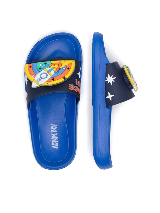 Action Boy Action Boy Παντόφλες P3047080K Μπλε