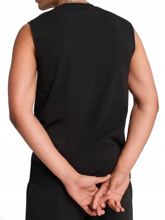 Puma Puma Tank top Essentials No. 1 Logo 682626 Czarny Regular Fit