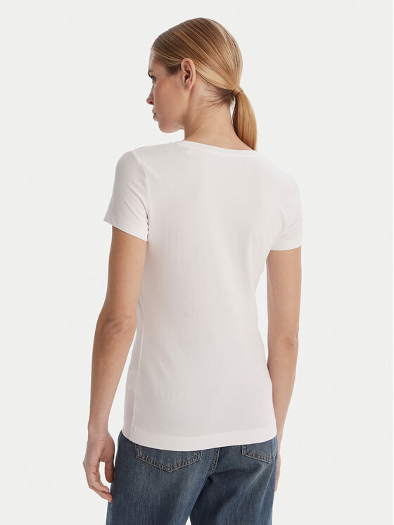 Guess Guess T-Shirt W6RI24 J1314 Bílá Regular Fit