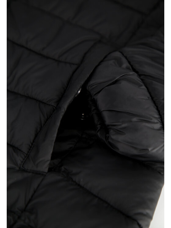 Volcano Volcano Kurtka puchowa J-BERGAMO Czarny Regular Fit