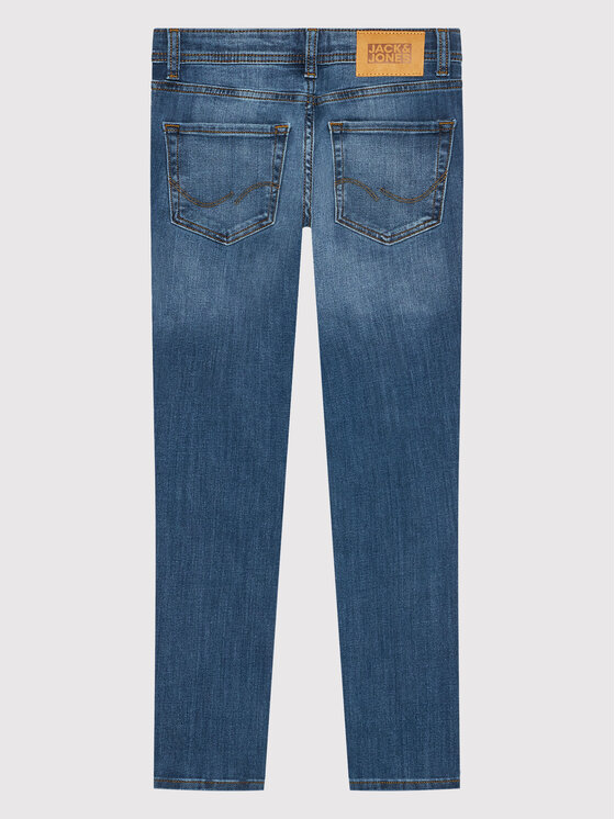 Jack&Jones Junior Jack&Jones Junior Jeans hlače Glenn 12181893 Modra Slim Fit