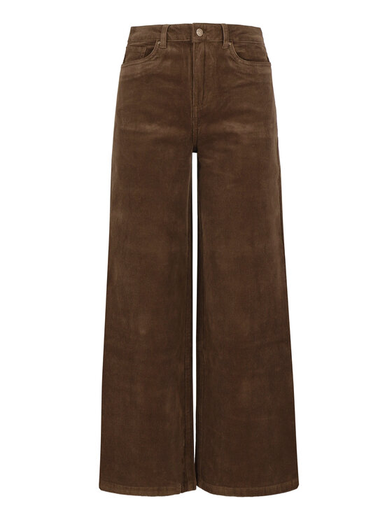 Volcano Volcano Jeansy D-CARLYS Brązowy Regular Fit