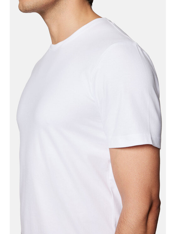 Lancerto Lancerto T-Shirt Jeffrey TS073124000001 Biały Regular Fit