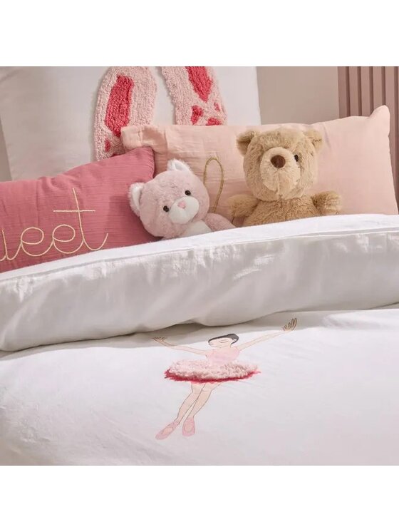 MIAhome MIAhome Komplet pościeli dziecięcej Ballet 200x140 cm Różowy