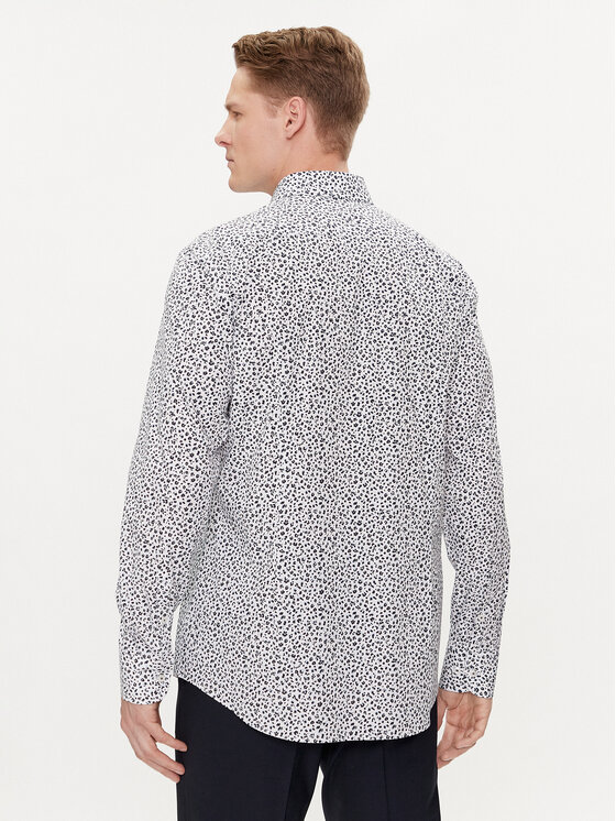 BOSS Boss Košulja H-Hank 50512664 Plava Slim Fit