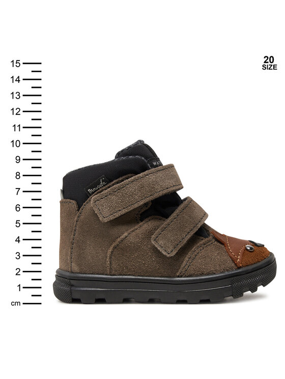 Mrugała Mrugała Schnürschuhe Andy 6180/4-83 Grau