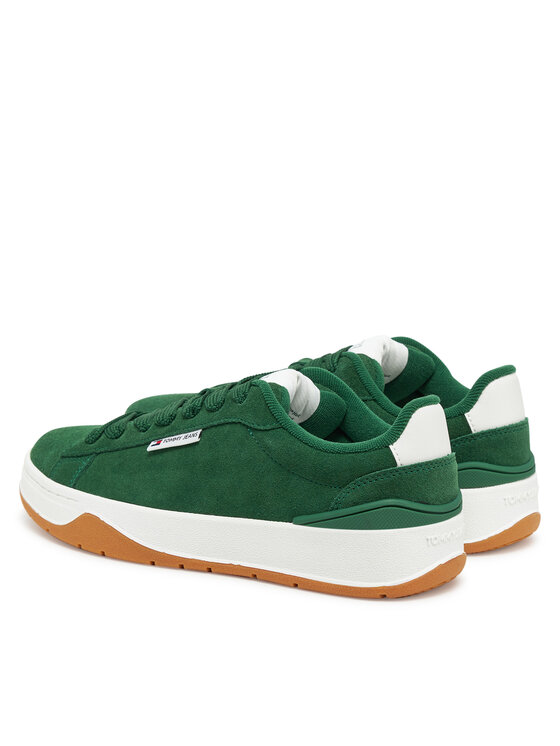 Tommy Jeans Tommy Jeans Laisvalaikio batai Tjw Skate Sneaker EN0EN02737 Žalia