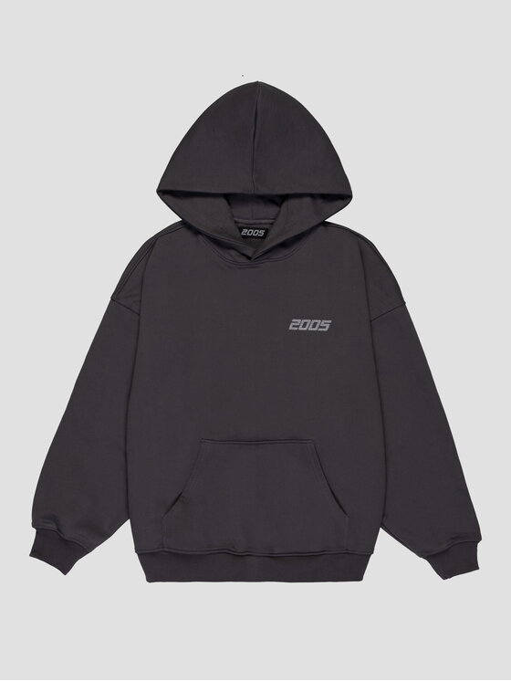 2005 2005 Mikina Basic Šedá Oversize