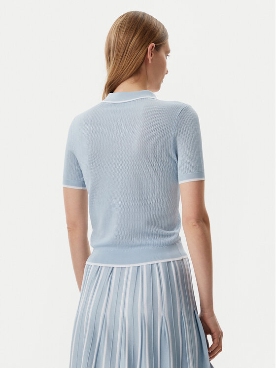 Guess Guess Polokošile V5GP00Z3D60 Modrá Slim Fit
