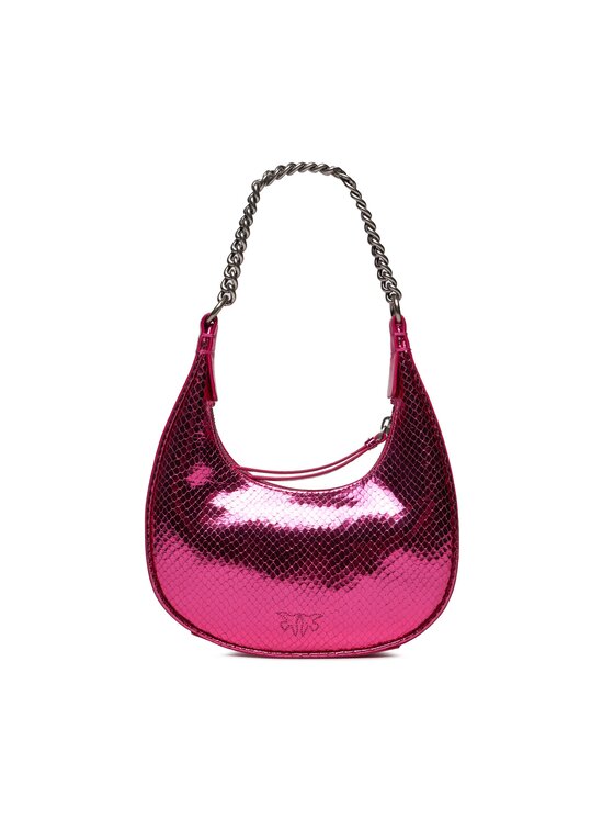 PINKO Pinko Kabelka Brioche Hobo Mini Al 23-24 PLTT 101433 A180 Růžová