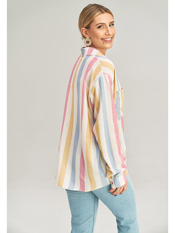 FIGL FIGLFIGL Camicia M1024 Multicolore Regular Fit