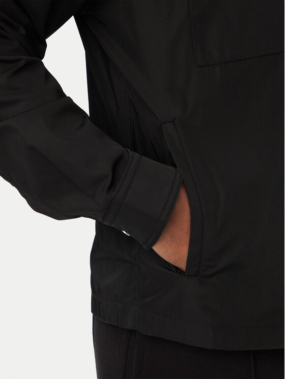 HUGO HUGO Риза-яке Elack 50564330 Черен Oversize