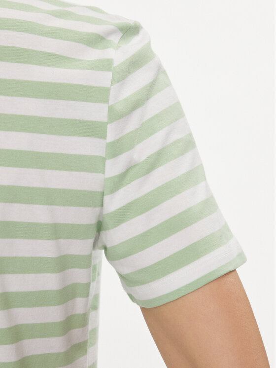 Pieces Pieces Тишърт Ria 17146339 Зелен Regular Fit
