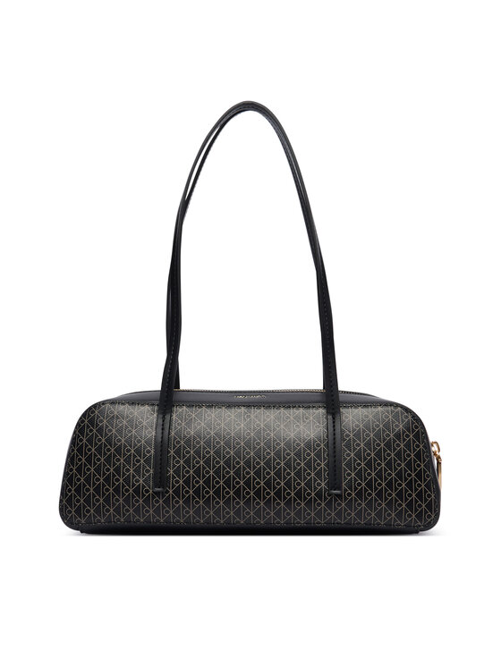 Calvin Klein Calvin Klein Handtasche Emblem Aop Bauletto LV04F3585G Schwarz