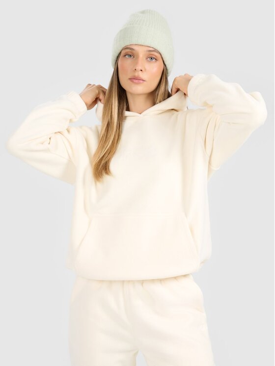 4F 4F Felpa di pile 4FRAW25TFLEF451-11S Crema Loose Fit